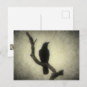 Crow Briefkaart (Voorkant / Achterkant)