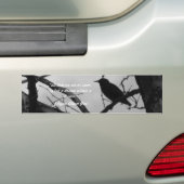 Crow Bumpersticker (Op auto)
