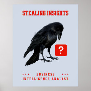 Crow Business Intelligence Analist Poster