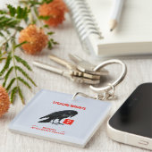 Crow Business Intelligence Analist Sleutelhanger (Voorkant Rechts)