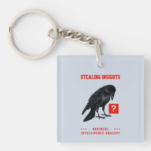 Crow Business Intelligence Analist Sleutelhanger (voorkant)