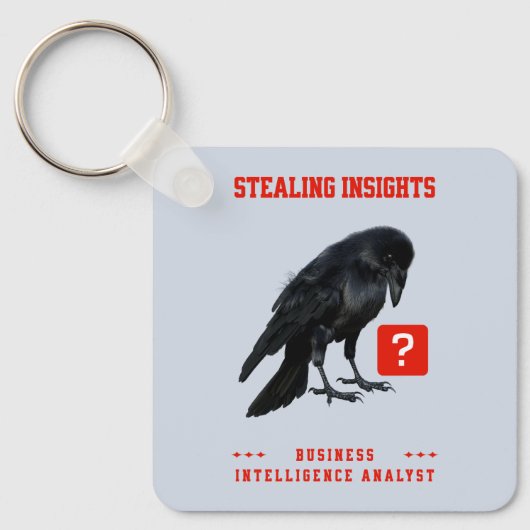 Crow Business Intelligence Analist Sleutelhanger (Voorkant)