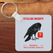 Crow Business Intelligence Analist Sleutelhanger (Voorkant)