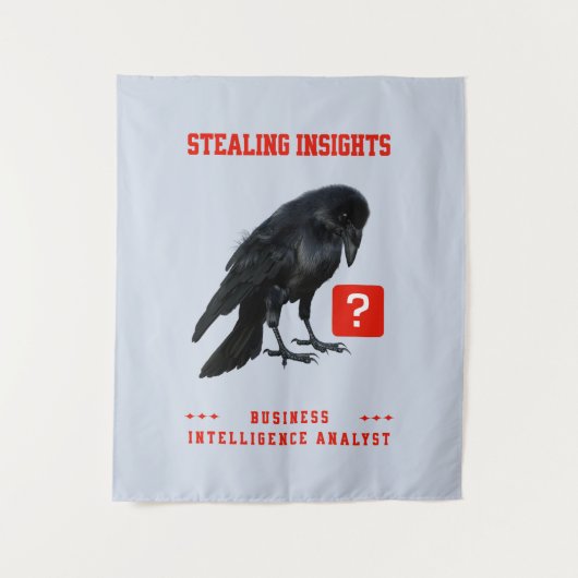 Crow Business Intelligence Analist Wandkleed (Voorkant)