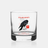 Crow Business Intelligence Analist Whisky Glas (Achterkant)