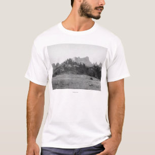 Crow Butte bij Ft. Robinson-foto T-shirt