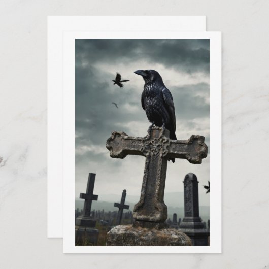 crow & cross kaart (Voorkant / Achterkant)
