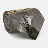 Crow Damask in  Stropdas (Opgerold)