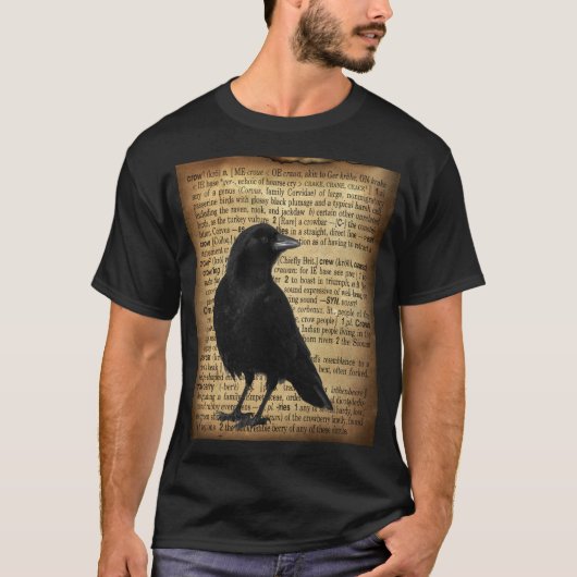 Crow definiëren t-shirt (Voorkant)
