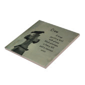 Crow definiëren tegeltje (Zijkant)