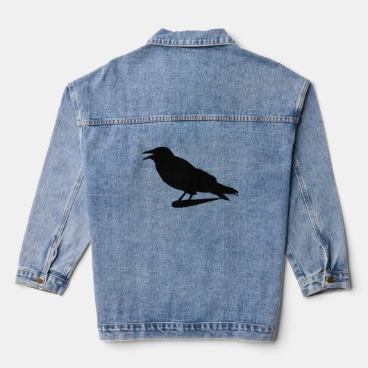 CROW Denim Jas Jacket (Achterkant)