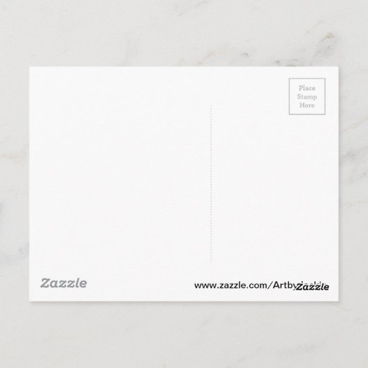 Crow en Harmonica Briefkaart (Achterkant)