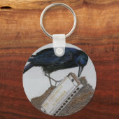 Crow en Harmonica Sleutelhanger (Voorkant)