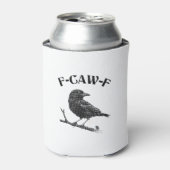 Crow F-CAW-F Halloween Blikjeskoeler (Blikje Voorkant)