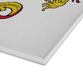 Crow Family Crest Snijplank (Hoek)