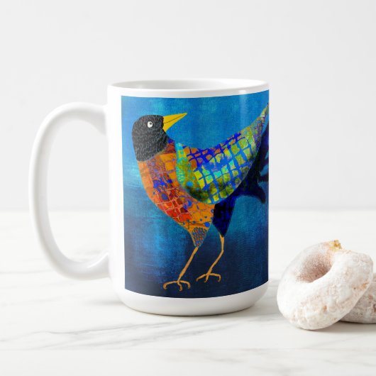 Crow Friends Mug (Avec donut)