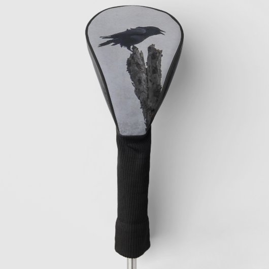 Crow Golf Head Hoesje Golfheadcover (Voorkant)