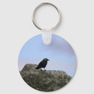 Crow guardian van Stone Henge Sleutelhanger