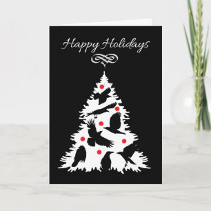 Crow Holiday Greeting Kaart