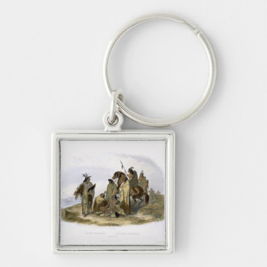 Crow Indians, bord 13 van deel 1 van 'Travels i Sleutelhanger (Voorkant)