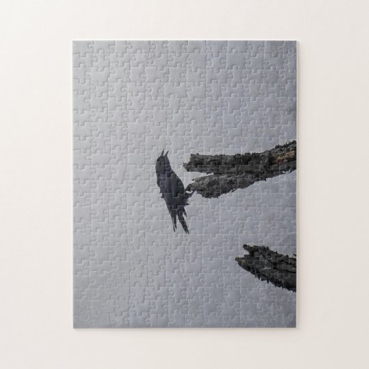Crow Jigsaw Puzzle (Vertical)