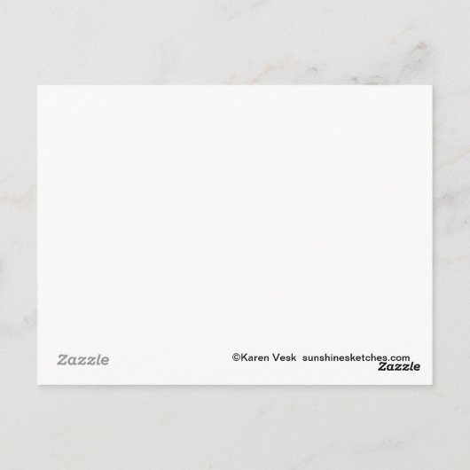 Crow King ou Queen avec Lune et carte postale de c (Dos)