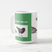 CROW Koffie Mok 15 oz. (Voorkant links)