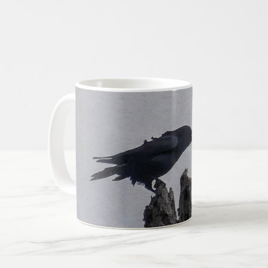 Crow Koffiemok (Voorkant links)
