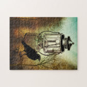 Crow Lantern en Bossen leven nog steeds Legpuzzel (Horizontaal)