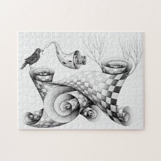 Crow Legpuzzel (Horizontaal)