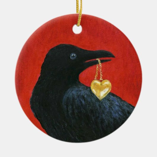 Crow & Locket Ornament (Voorkant)