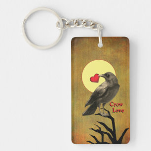 Crow Love Double-Sided, Sleutelhanger