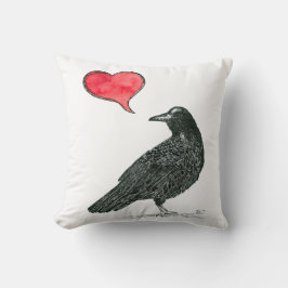Crow Love Kussen