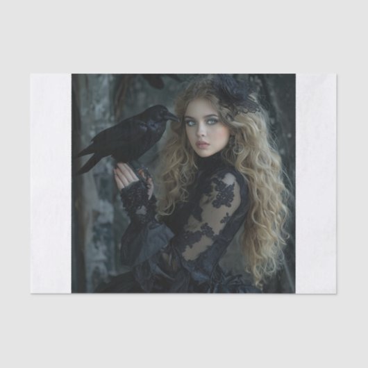 Crow Lyfe1 Tissuepapier (Voorkant)