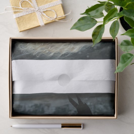 Crow Lyfe1 Tissuepapier (Geschenk)