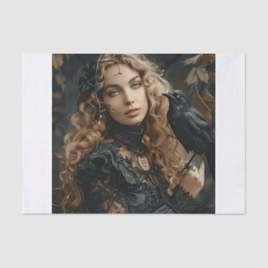 Crow Lyfe2 Tissuepapier (Voorkant)