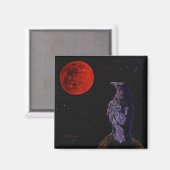 Crow Moon Magneet (Voorkant / Achterkant)