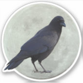 Crow Moon Sticker (Voorkant)
