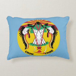 Crow Nation Flag Decoratief Kussen