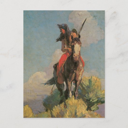 Crow Outlier Briefkaart (Voorkant)