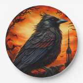 Crow Papieren Bordje (Voorkant)
