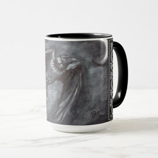 Crow par Mug au clair de lune (Devant droit)