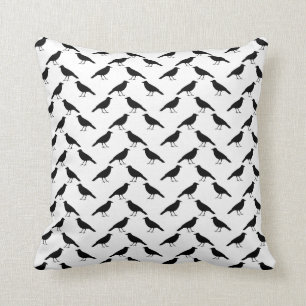 Crow Pattern. Kussen