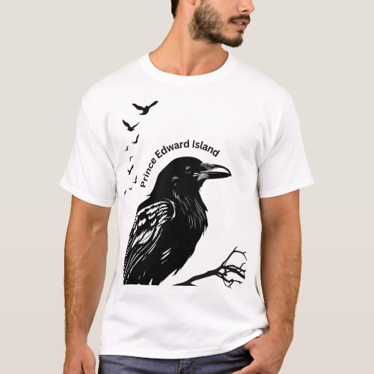 Crow PEI T-shirt (Voorkant)