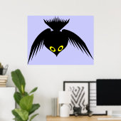 Crow Poster (Thuiskantoor)