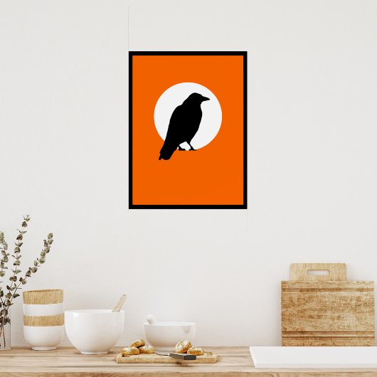 Crow Poster (Keuken)