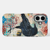 Crow Raven iPhone Case (Achterkant (horizontaal))