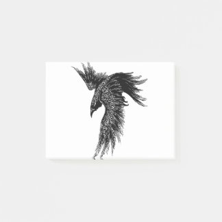 Crow Raven Norse Viking Symbol Post-it® Notes