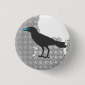 Crow Ronde Button 3,2 Cm (Voorkant)