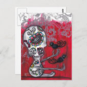 Crow Secrets Briefkaart (Voorkant / Achterkant)